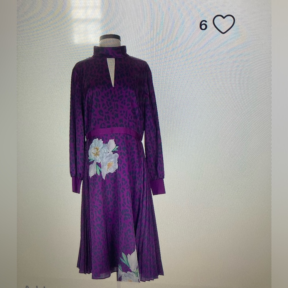 Ted baker dress UK size 4.US size 10 like new - Picture 3 of 8
